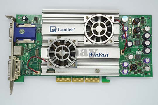 丽台Winfast A250 TD 128MB显示卡（nVIDIA GeForce 4 Ti 4400芯片）